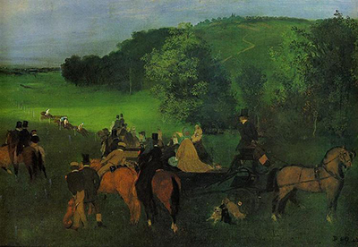 On the Racecourse Edgar Degas